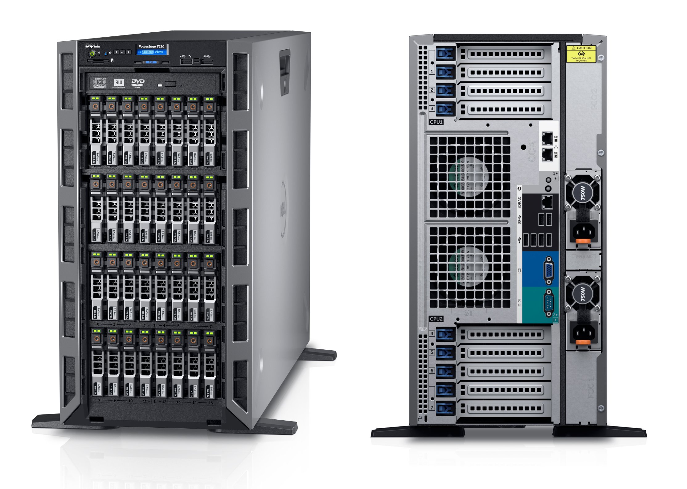 MÁY CHỦ SERVER DELL POWEREDGE  T630 Intel® Xeon® E5-2609 v3 1.9GHz